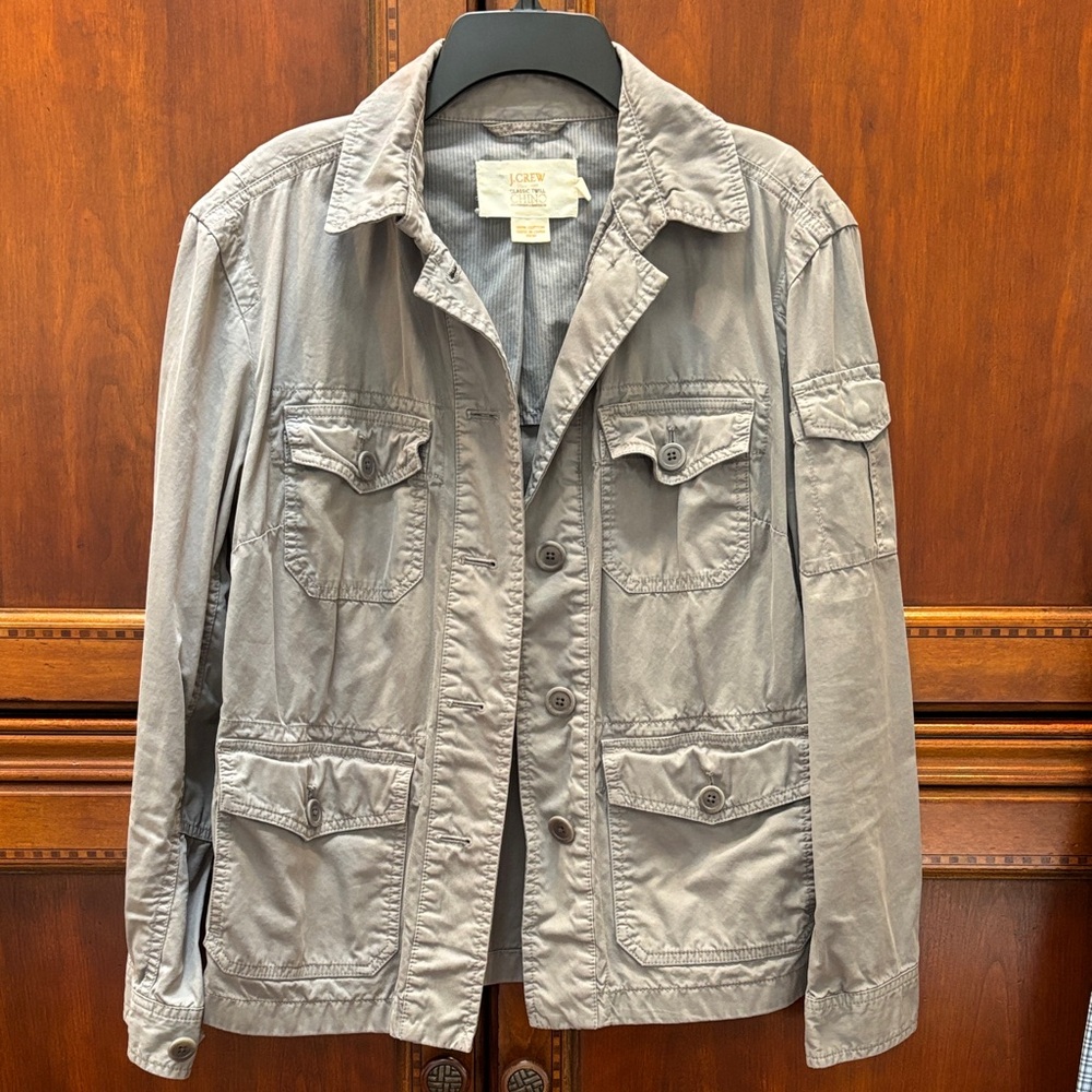 J Crew Classic Twill Chino Barn Jacket size S